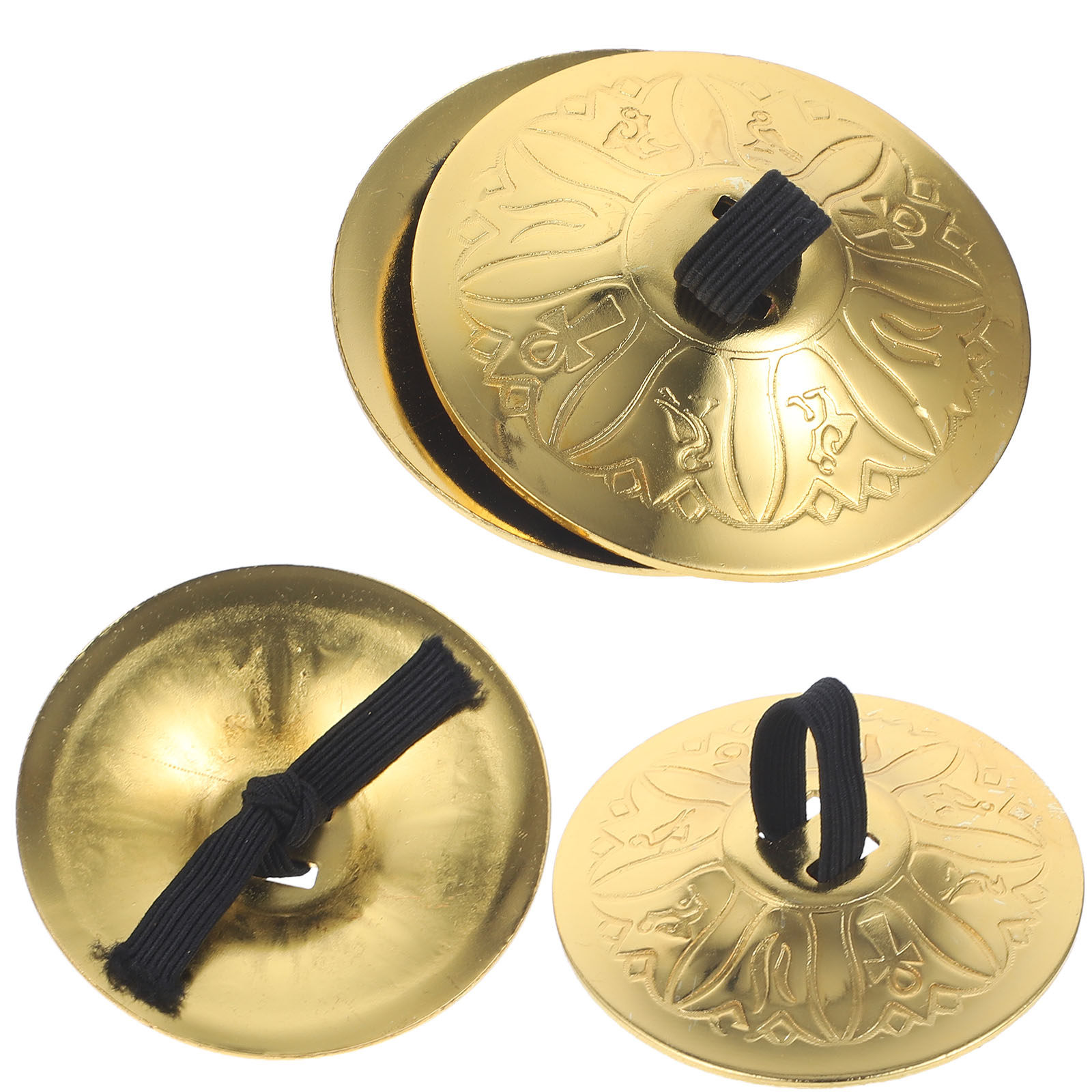 2Pairs Copper Finger Cymbals S - مراجعة Musical Instrument Percussion وسعره