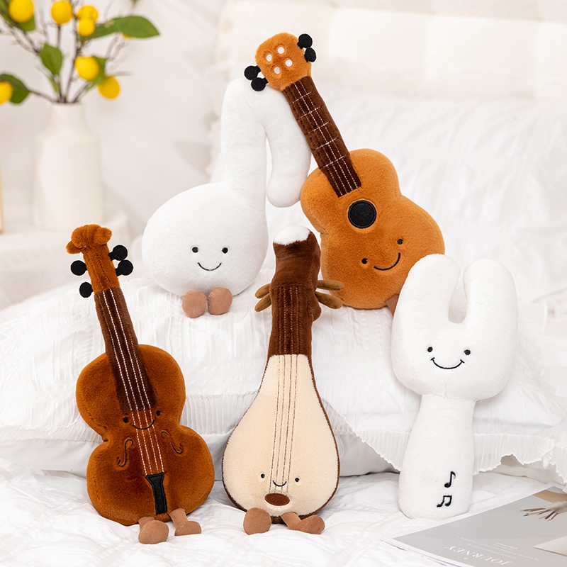 Cute Musical Plush Toy Soft Vi - مراجعة Musical Instrument Project وسعره