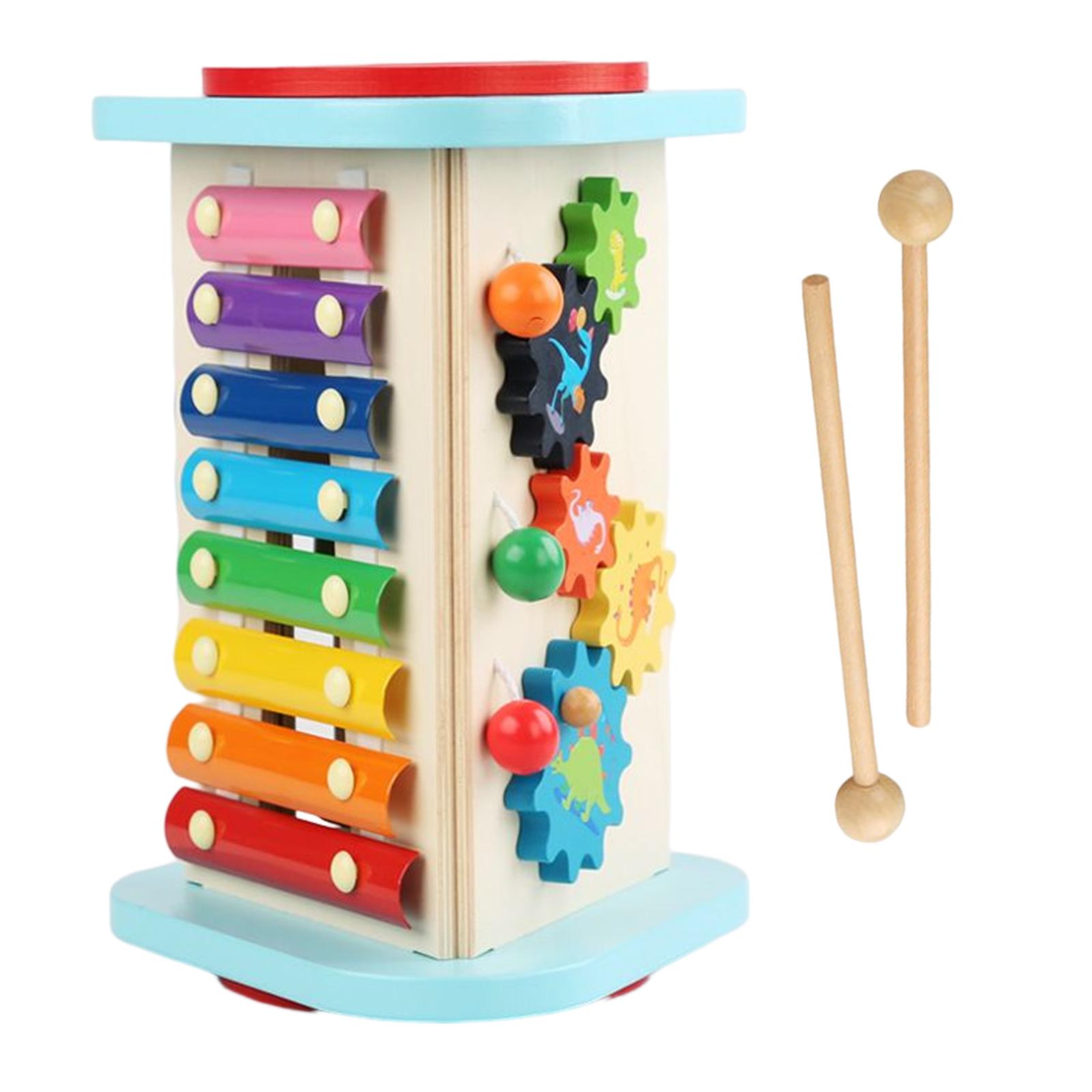 Wooden Music Toy Wood Learning - مراجعة Musical Instrument For Toddlers وسعره