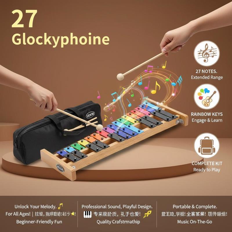 Professional Percussion Glocke - مراجعة Musical Instrument Mallet وسعره
