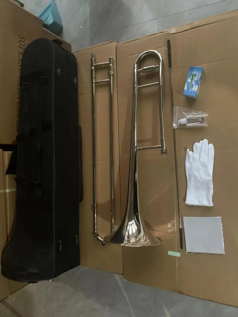 Hot Sale Trombone Multiple Sty - مراجعة Musical Instrument Logo وسعره