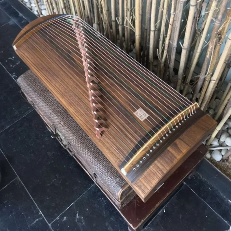 Mini Guzheng Travel Nails Chin - مراجعة Musical Instrument Guzheng وسعره