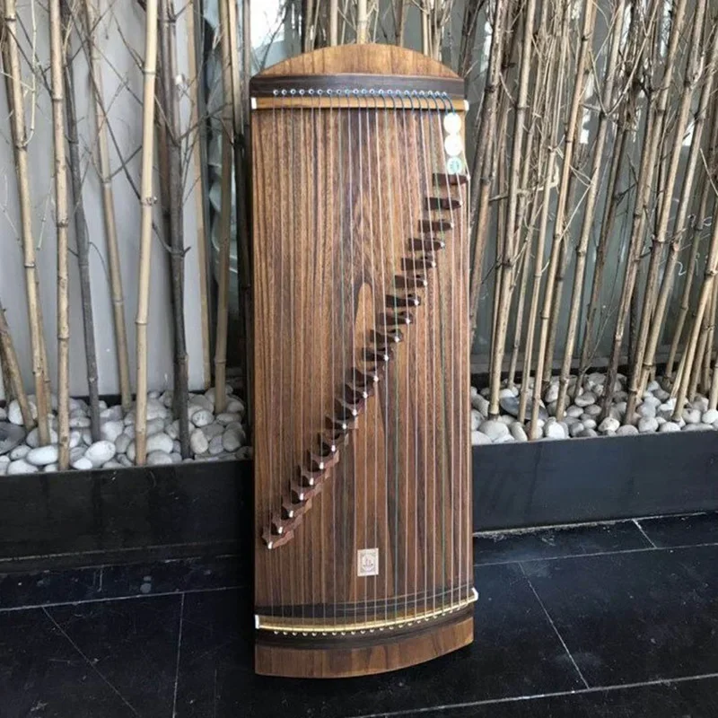 Mini Guzheng Travel Nails Chin - مراجعة Musical Instrument Guzheng وسعره
