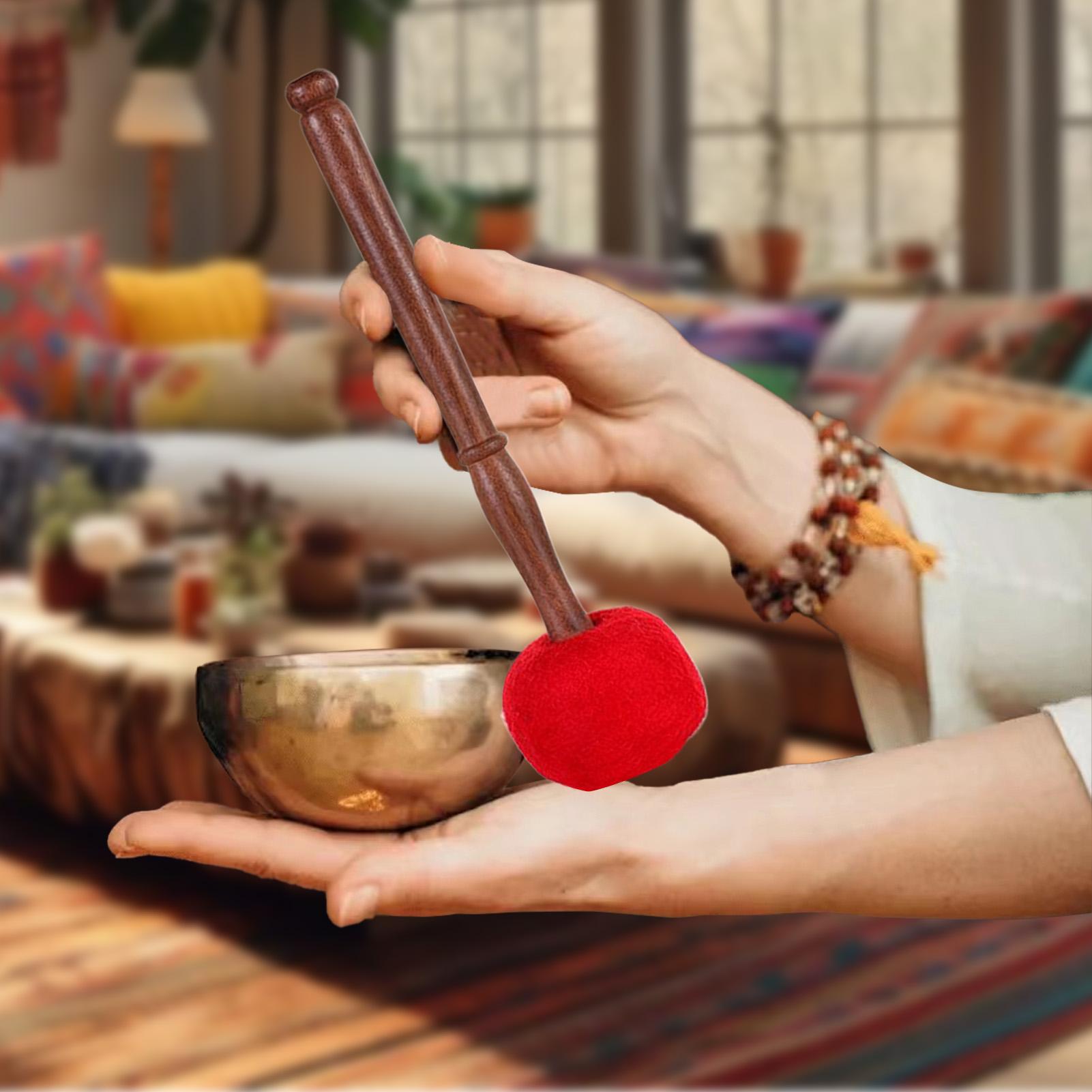 Sound Bowl Mallet Wooden Medit - مراجعة Musical Instrument Mallet وسعره