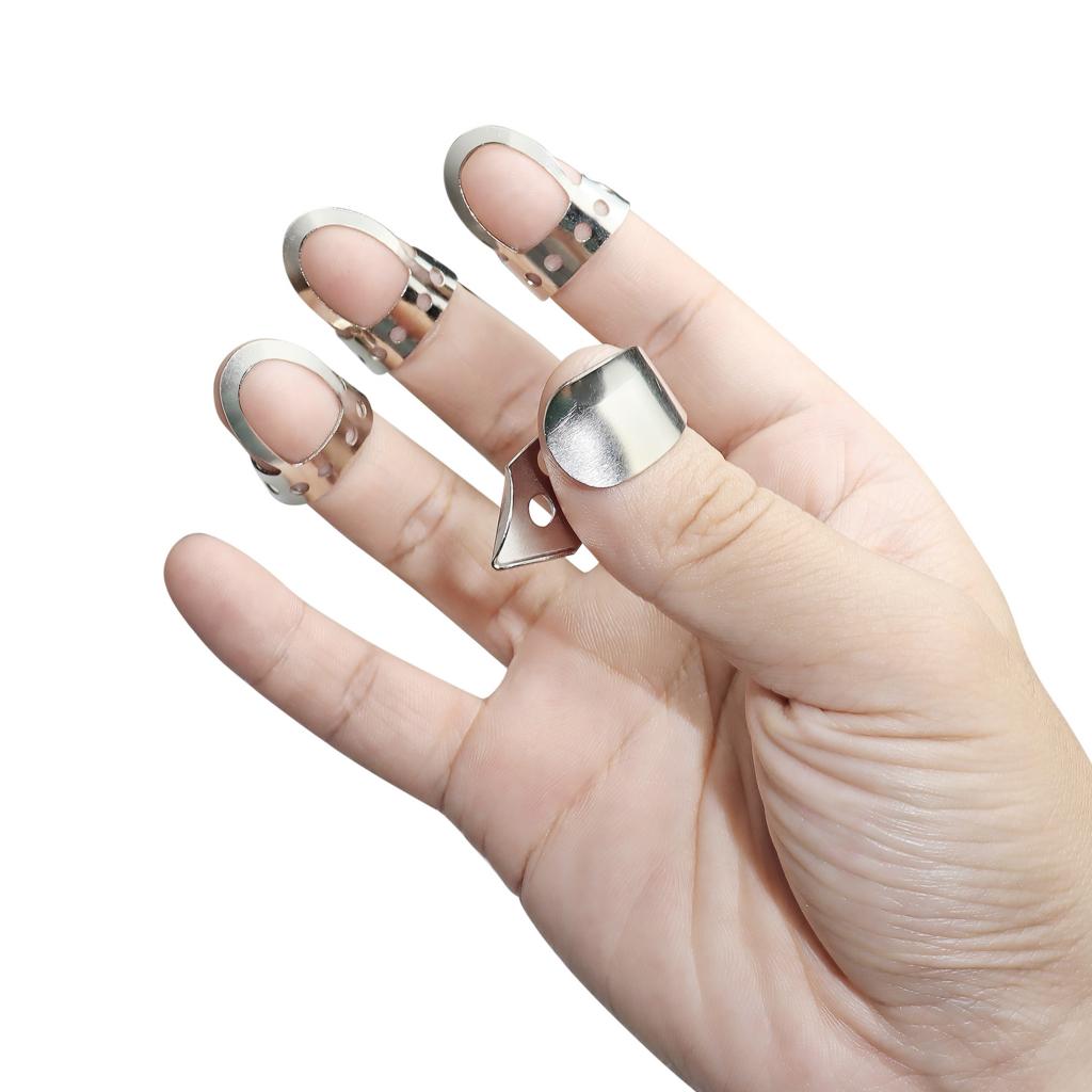 4pcs Thumb Picks Butterfly Gui - مراجعة Musical Instrument Banjo وسعره