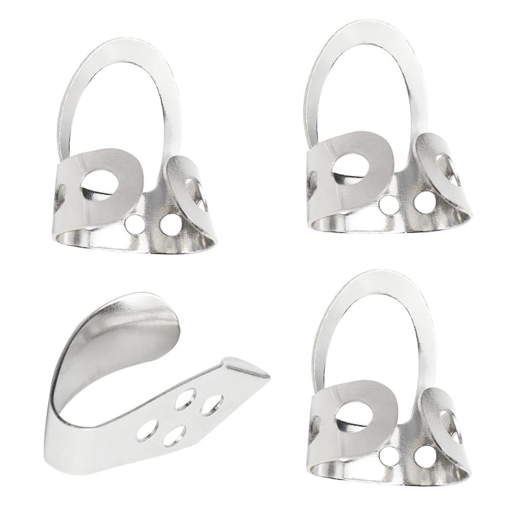 4pcs Thumb Picks Butterfly Gui - مراجعة Musical Instrument Banjo وسعره