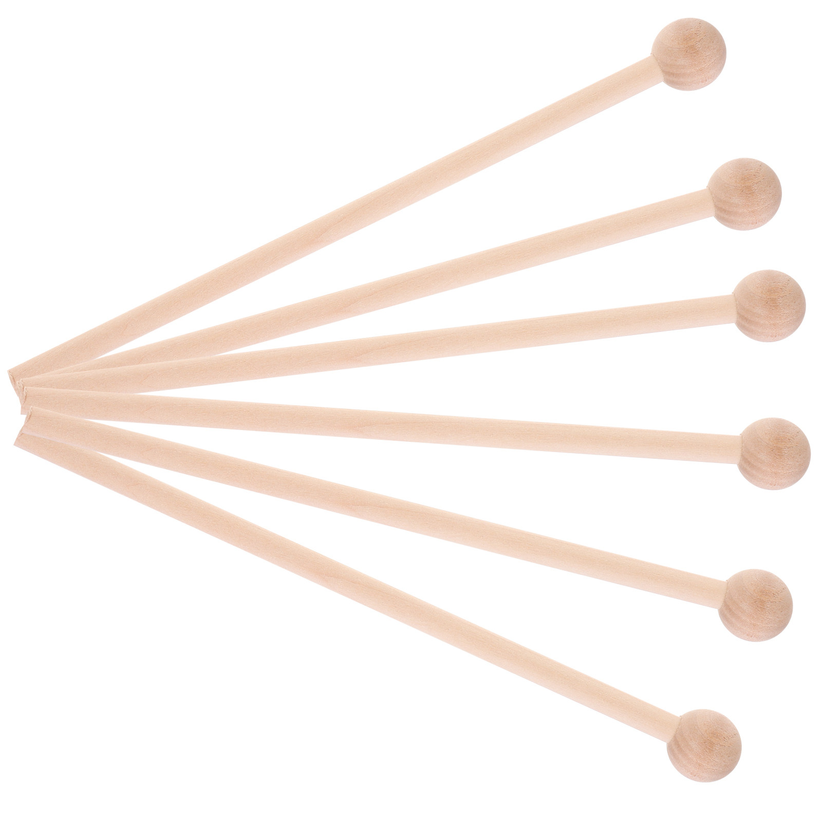 6Pcs Wood Mallets Percussion S - مراجعة Musical Instrument Mallet وسعره