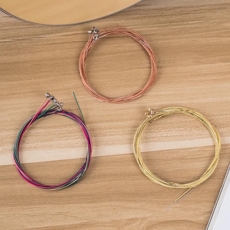 18/6PCS Colorful Copper Guitar - مراجعة Classical Guitar Nylon وسعره