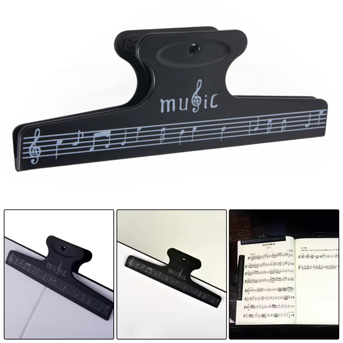 Sheet Music Clips Book Page No - مراجعة Musical Instruments List وسعره