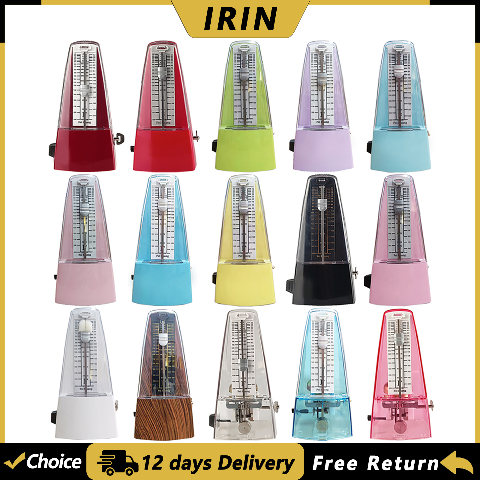 IRIN Mechanical Metronomes for - مراجعة Musical Instrument Drum وسعره
