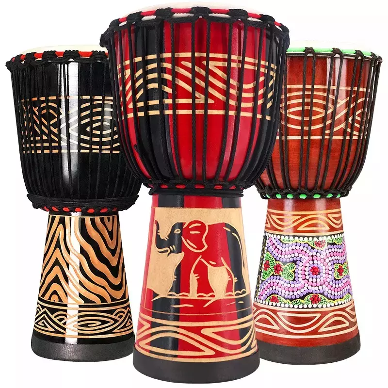 Adult Size12 Inch African Djem - مراجعة Musical Instrument Logo وسعره