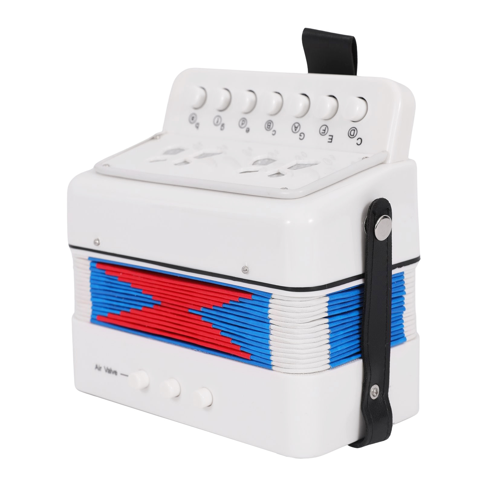 Mini 10 Keys Accordion Toy for - مراجعة Musical Instrument Project وسعره