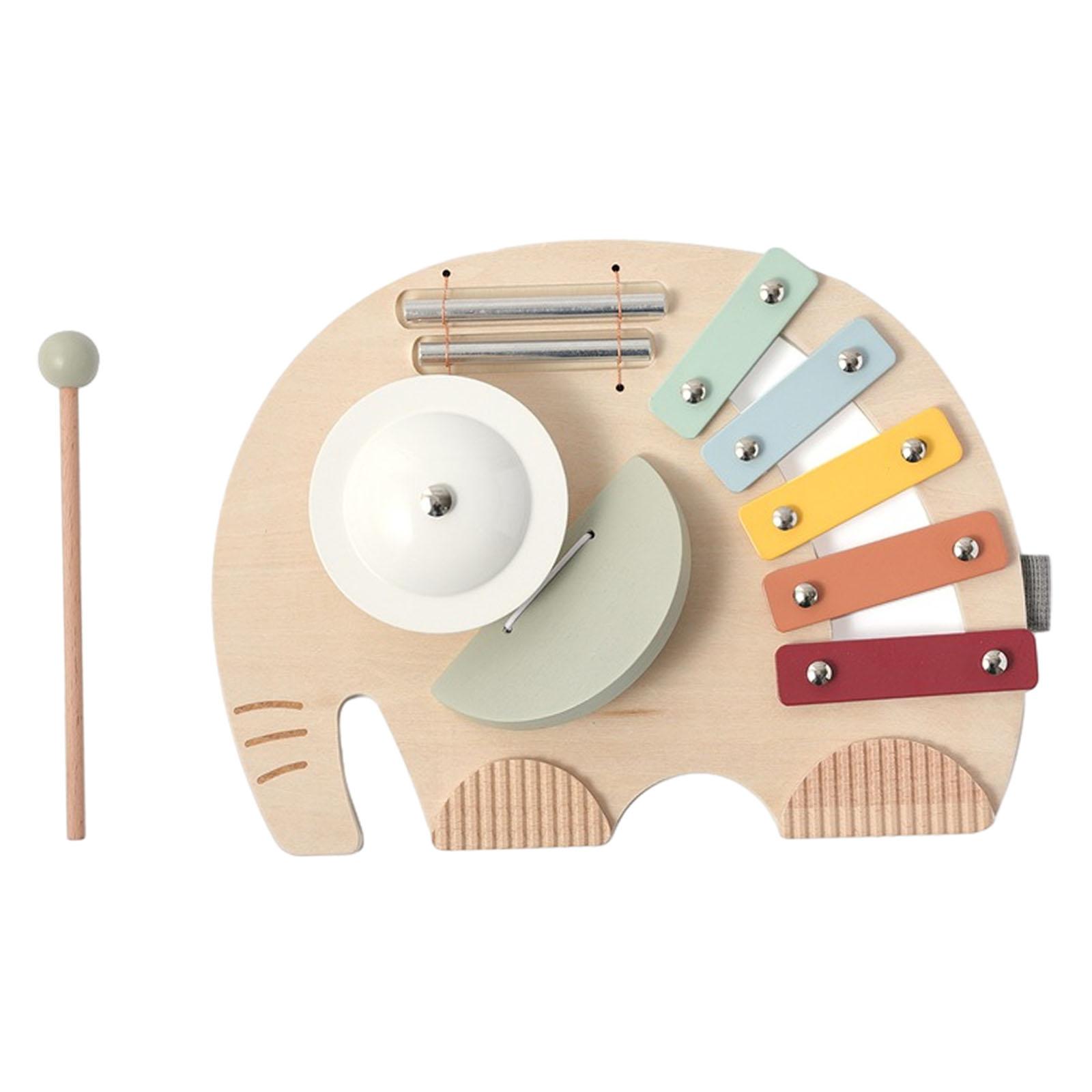 5 Note Wood Xylophone Hand Kno - مراجعة Musical Instrument For Toddlers وسعره