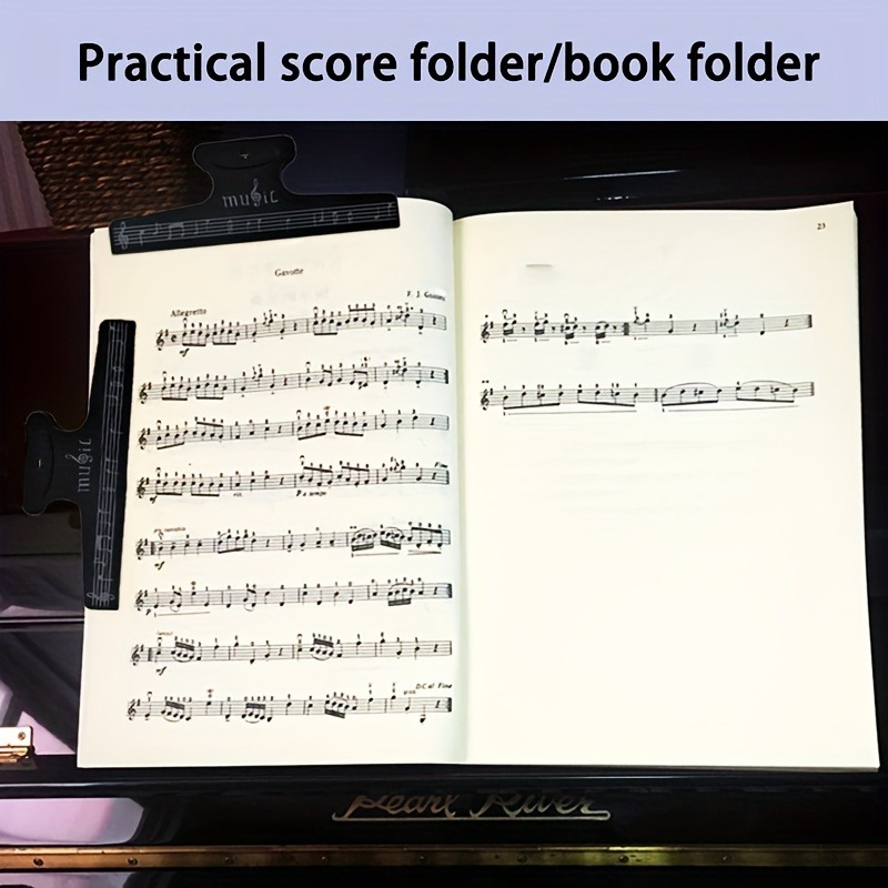 Sheet Music Clip Stationery Fo - مراجعة Musical Instruments List وسعره