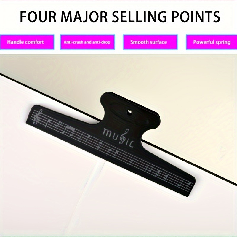Sheet Music Clip Stationery Fo - مراجعة Musical Instruments List وسعره