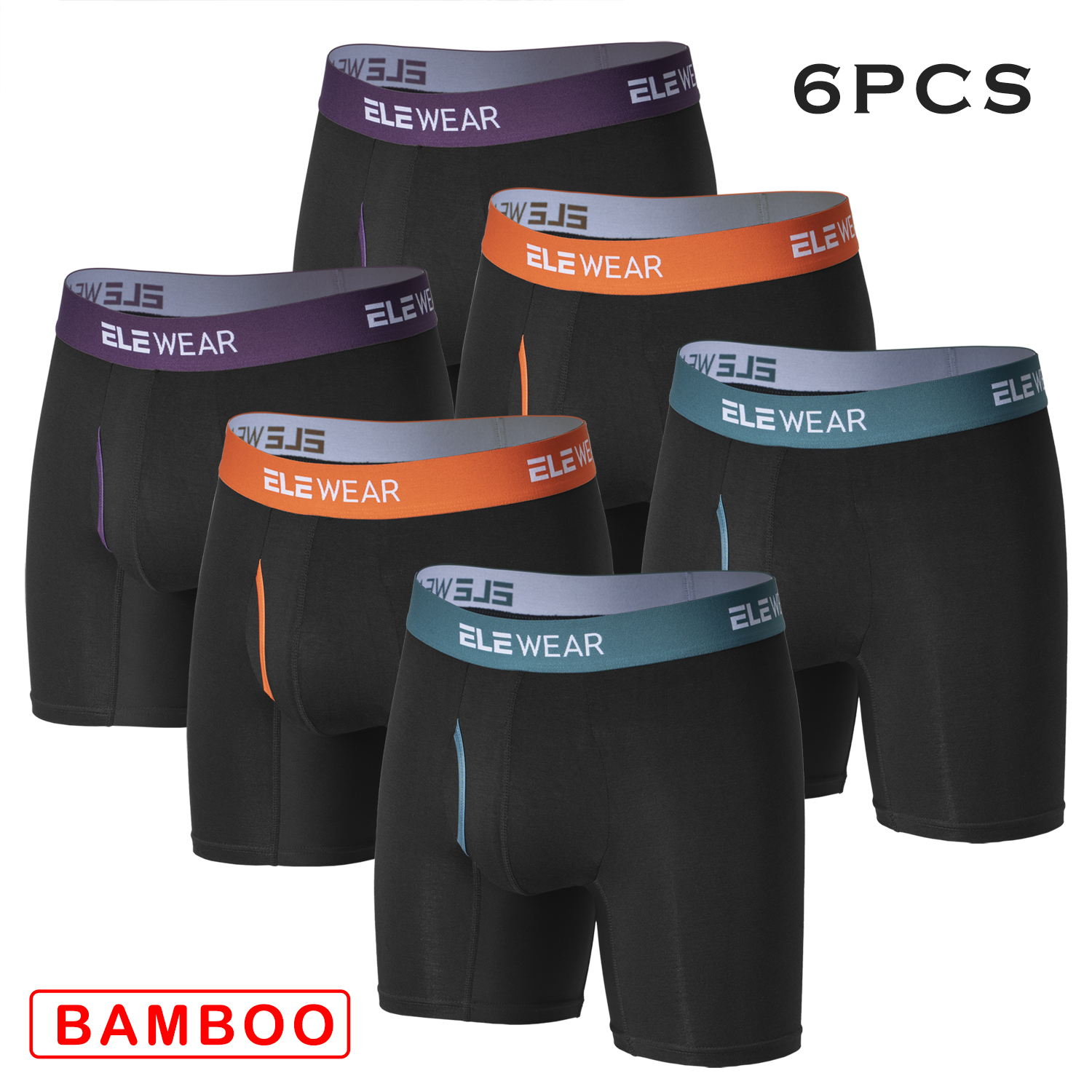 6 pcs Bamboo Men Underwear Wit - مراجعة Didgeridoo Bamboo وسعره