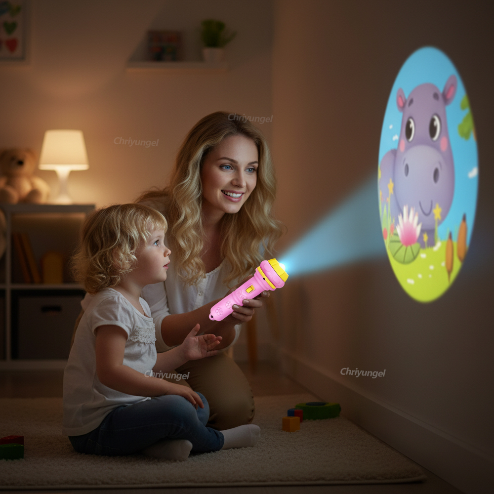 10 Cards Cartoon Projection Fl - مراجعة Musical Instrument Project وسعره