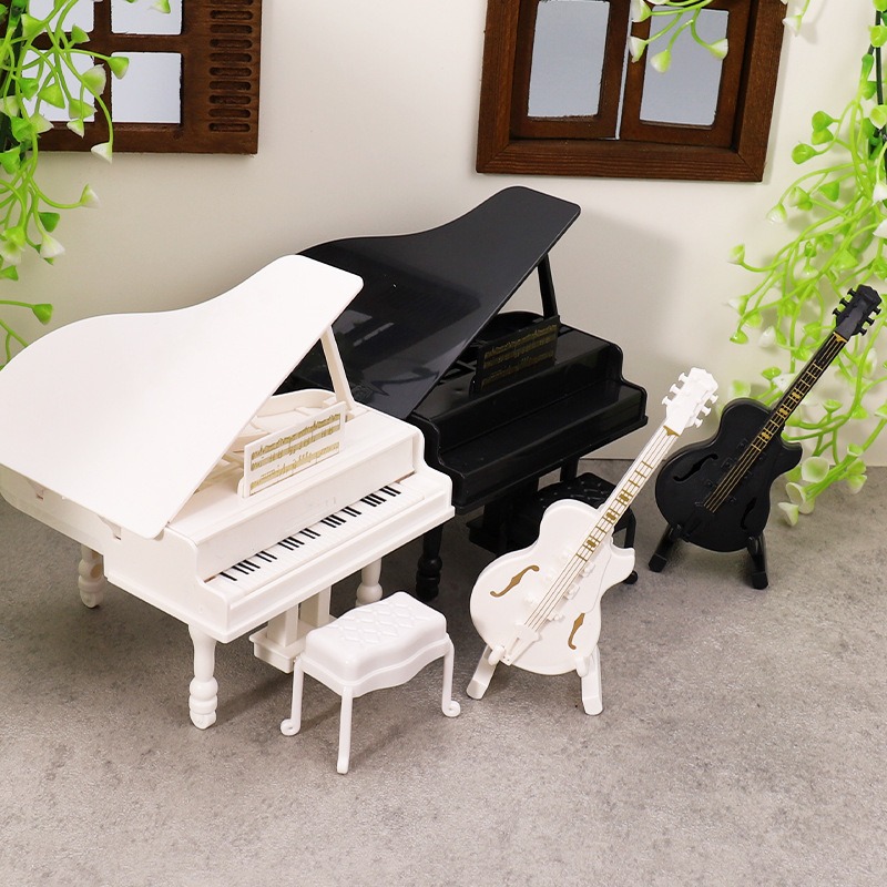 Miniature Grand Piano Model Fo - مراجعة Musical Instrument Project وسعره