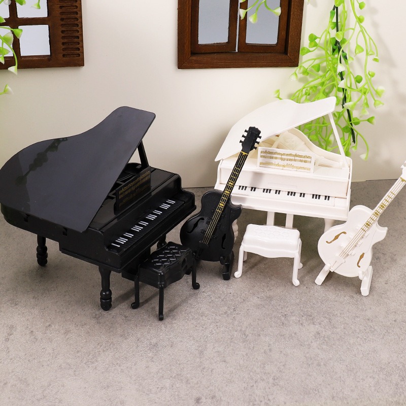 Miniature Grand Piano Model Fo - مراجعة Musical Instrument Project وسعره