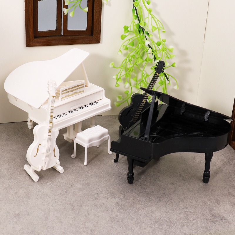 Miniature Grand Piano Model Fo - مراجعة Musical Instrument Project وسعره