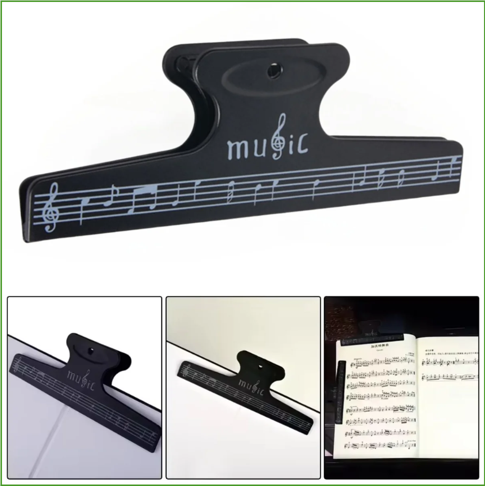 Sheet Music Clips Book Page No - مراجعة Musical Instruments List وسعره
