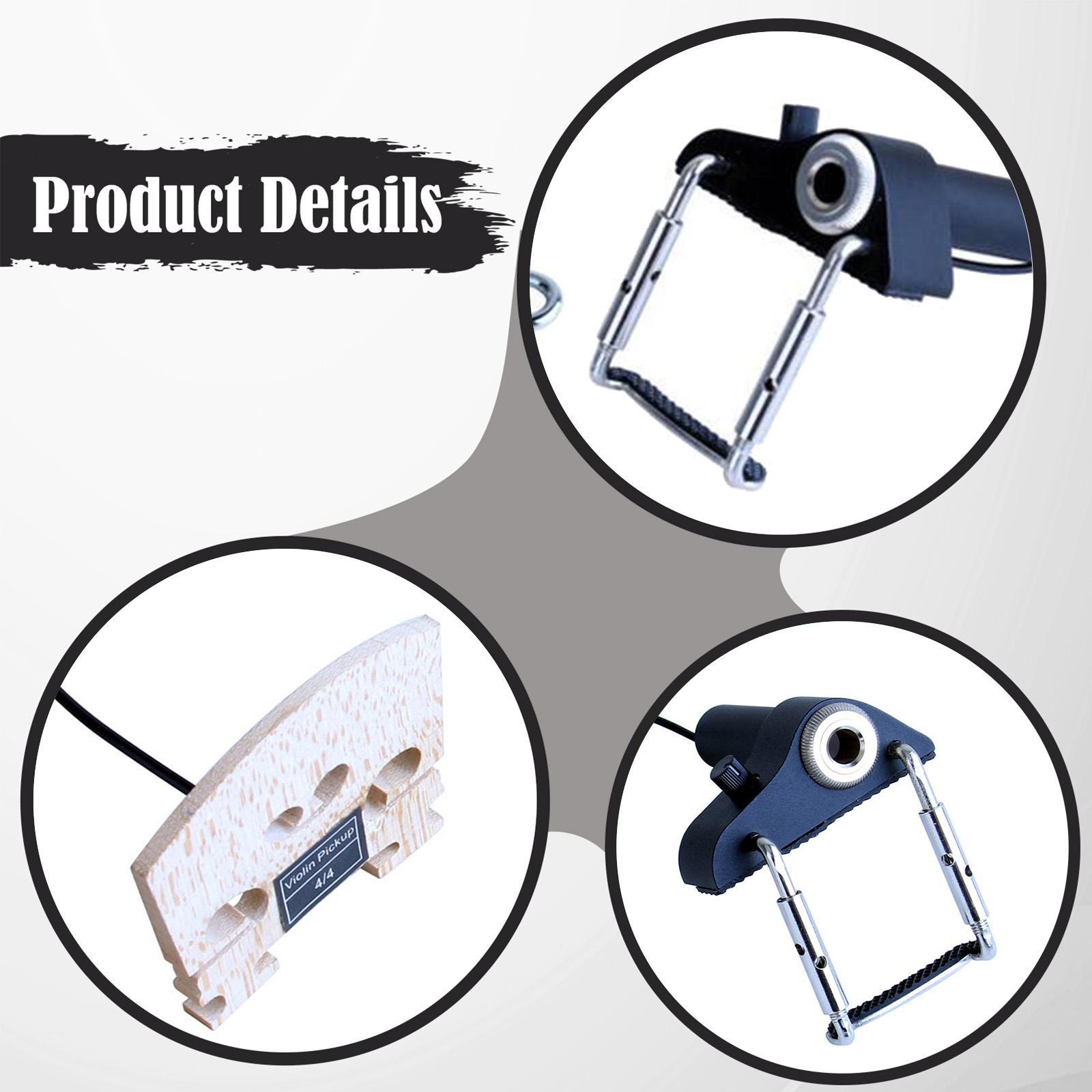 Piezo Pickup Acoustic Micropho - مراجعة Musical Instrument Banjo وسعره