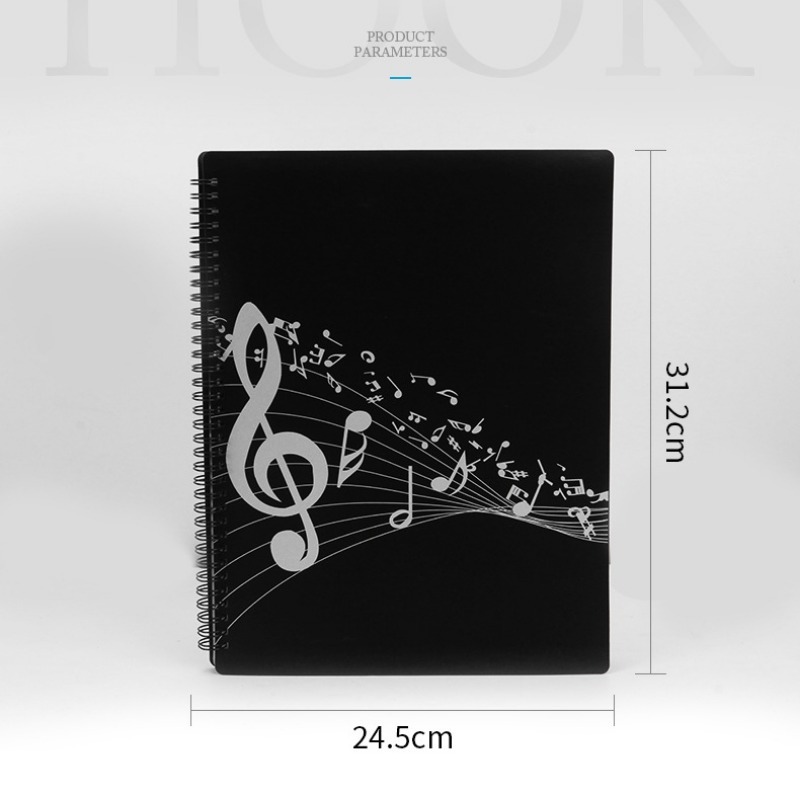Flexible 40 Pages Piano Music  - مراجعة Musical Instruments Names وسعره