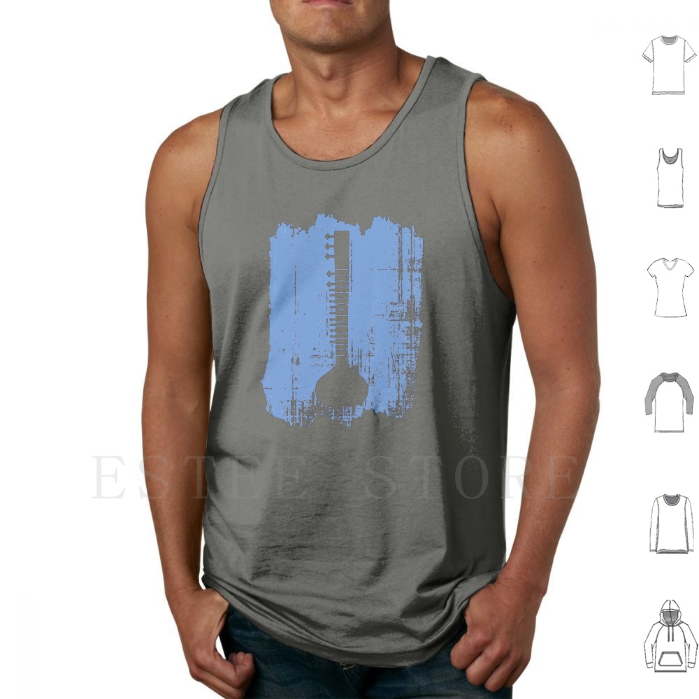 Indian Sitar Tank Tops Vest Id - مراجعة Musical Instrument Indian وسعره