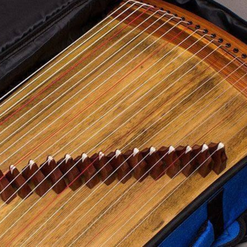 21 String 68CM Guzheng Chinese - مراجعة Musical Instrument Guzheng وسعره