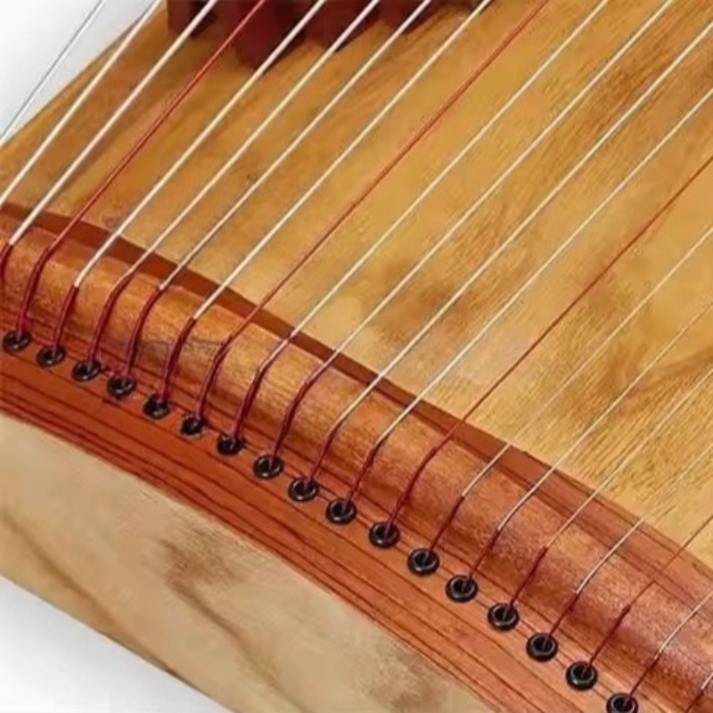 21 String 68CM Guzheng Chinese - مراجعة Musical Instrument Guzheng وسعره