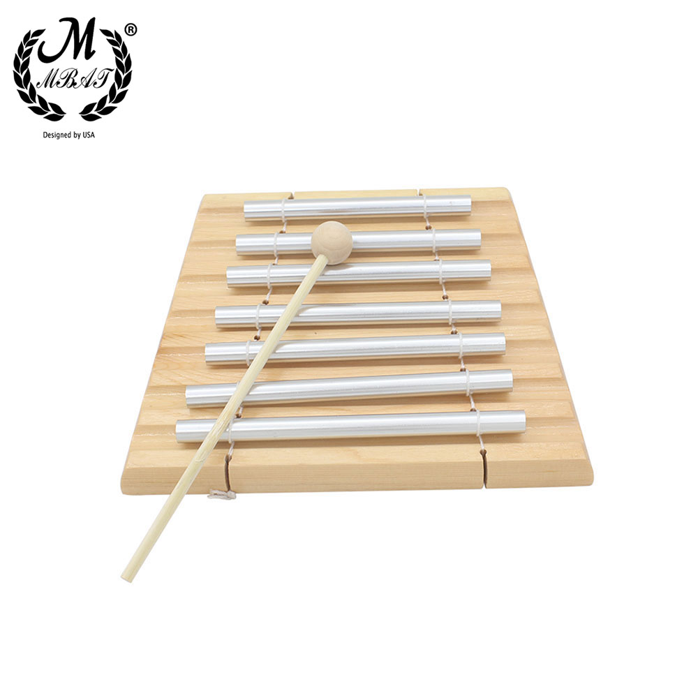 M MBAT Meditation Chime 7-Tone - مراجعة Musical Instrument Mallet وسعره