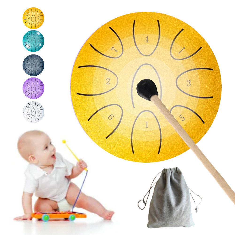 Steel Tongue Drum Portable Rai - مراجعة Musical Instrument Percussion وسعره